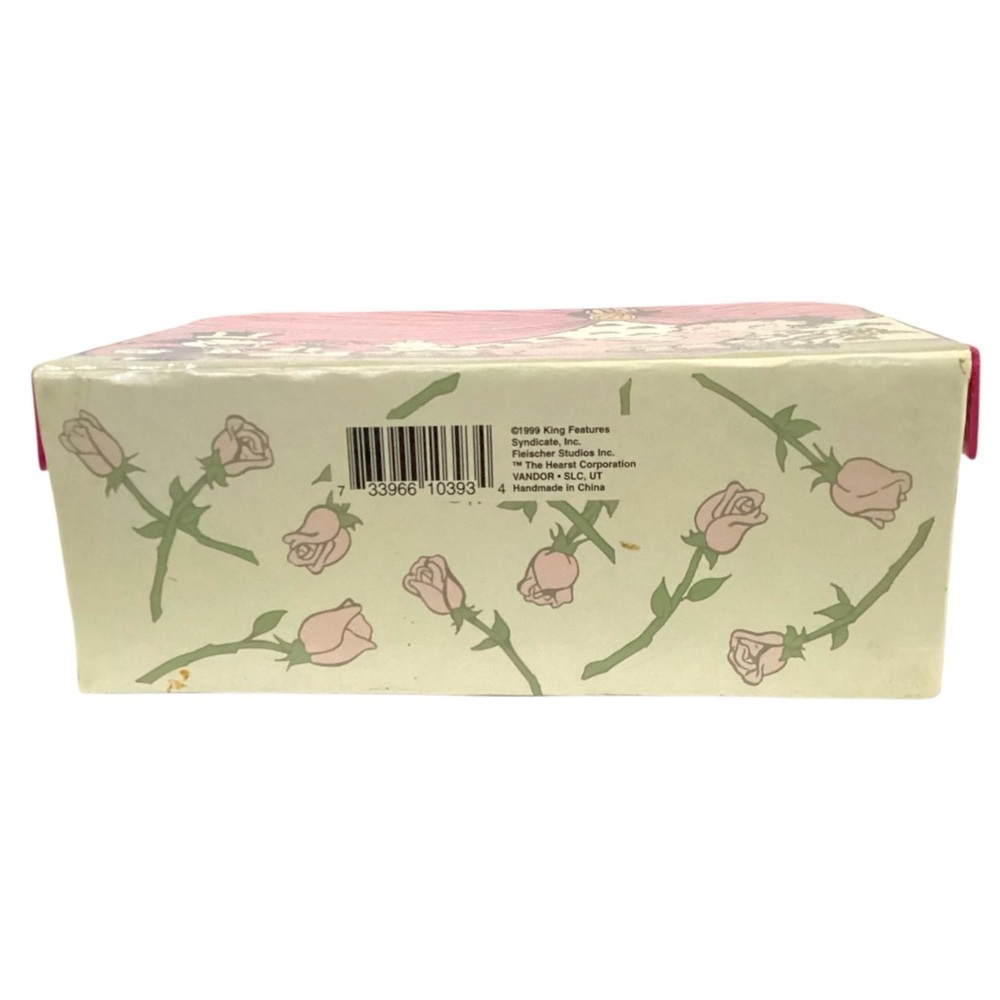 Betty Boop Suitcase Color Pink Anime Character 8 in x 8 in x 3 in Lunch Box - Picture 6 of 6